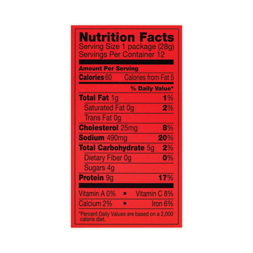 Picture of Teriyaki Beef Steak, 1 oz, 12/Box