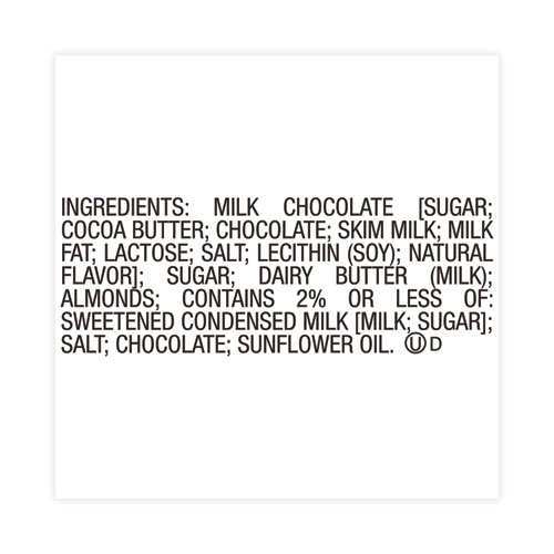 Picture of Candy Bar, 1.4 oz Bar, 18/Carton