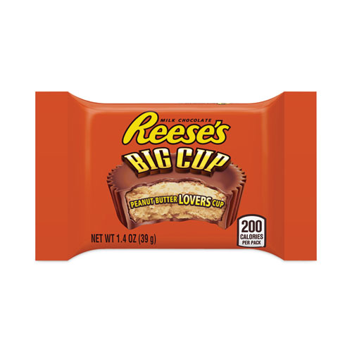 Picture of Big Cup Peanut Butter Cup, 1.4 oz, 16/Box, Ships in 1-3 Business Days