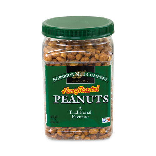 Picture of Honey Roasted Peanuts, 32 oz Jar, Delivered in 1-4 Business Days