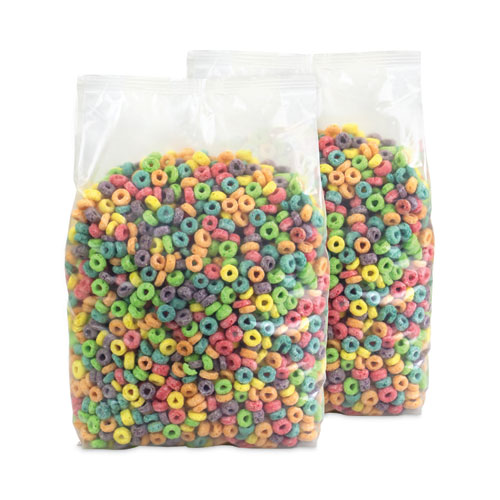 Picture of Froot Loops Breakfast Cereal, 43 oz Bag, 2 Bags/Box