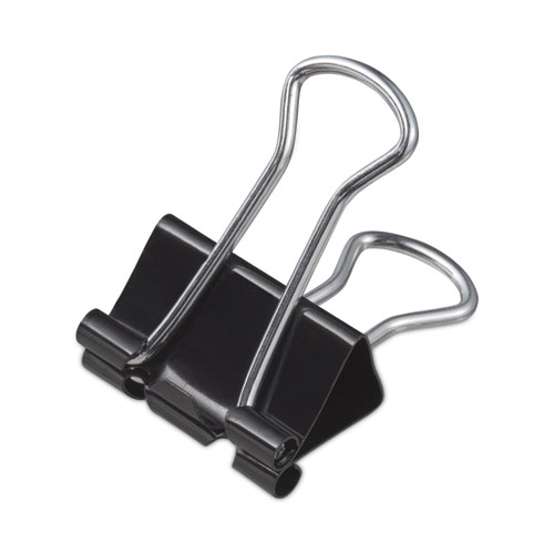 Picture of Binder Clip Zip-Seal Bag Value Pack, Small, Black/Silver, 144/Pack