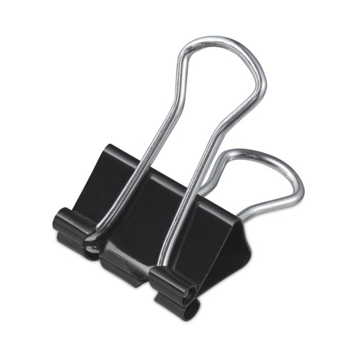 Picture of Binder Clips, Small, Black/Silver, 12/Box