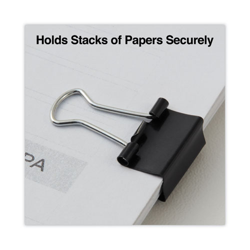 Picture of Binder Clip Value Pack, Mini, Black/Silver, 36/Box