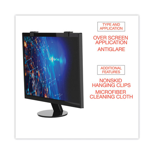 Picture of Protective Antiglare LCD Monitor Filter for 17" to 18" Flat Panel Monitor