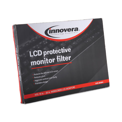 Picture of Protective Antiglare LCD Monitor Filter for 19" to 20" Widescreen Flat Panel Monitor, 16:10 Aspect Ratio