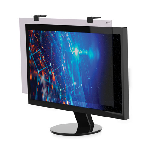 Picture of Protective Antiglare LCD Monitor Filter for 21.5" to 22" Widescreen Flat Panel Monitor, 16:9/16:10 Aspect Ratio