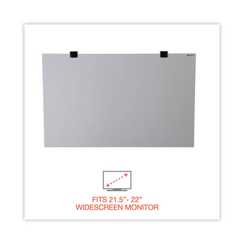 Picture of Protective Antiglare LCD Monitor Filter for 21.5" to 22" Widescreen Flat Panel Monitor, 16:9/16:10 Aspect Ratio