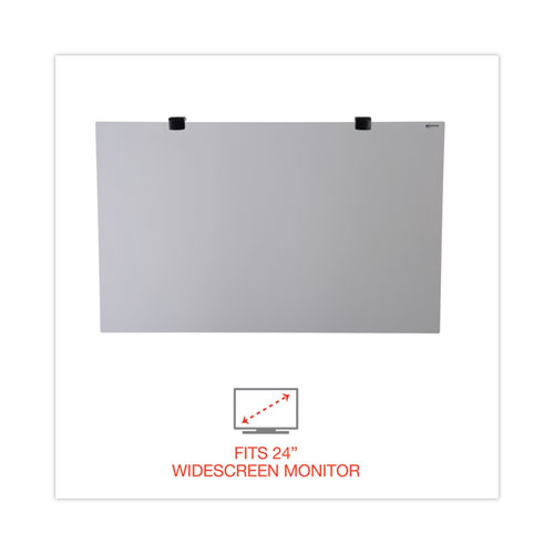 Picture of Protective Antiglare LCD Monitor Filter for 24" Widescreen Flat Panel Monitor, 16:9/16:10 Aspect Ratio