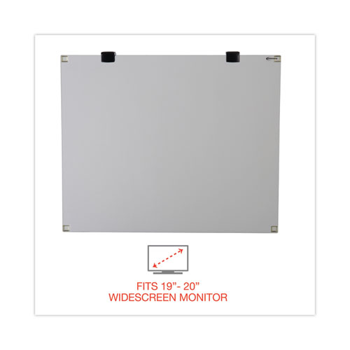 Picture of Premium Antiglare Blur Privacy Monitor Filter for 19" to 20" Widescreen Flat Panel Monitor, 16:10 Aspect Ratio