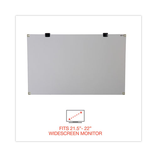 Picture of Premium Antiglare Blur Privacy Monitor Filter for 21.5" to 22" Widescreen Flat Panel Monitor, 16:9/16:10 Aspect Ratio