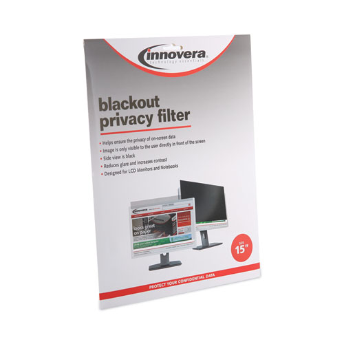 Picture of Blackout Privacy Filter for 15" Flat Panel Monitor/Laptop