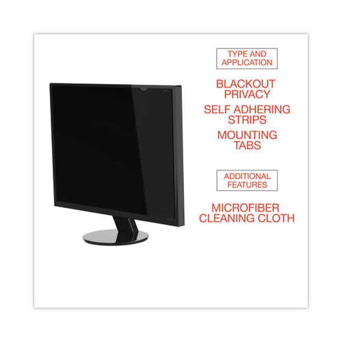 Picture of Blackout Privacy Filter for 15" Flat Panel Monitor/Laptop