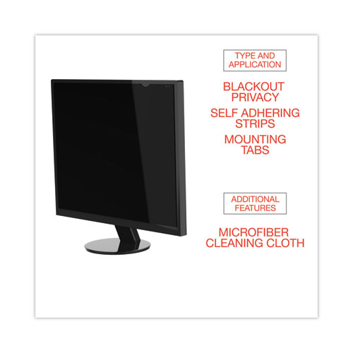 Picture of Blackout Privacy Filter for 17" Flat Panel Monitor