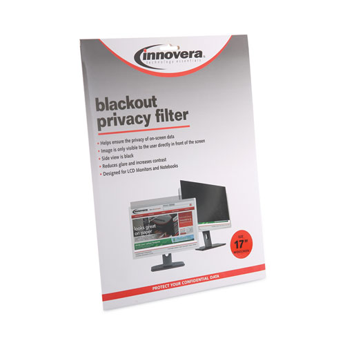 Picture of Blackout Privacy Filter for 17" Widescreen Flat Panel Monitor/Laptop, 16:10 Aspect Ratio