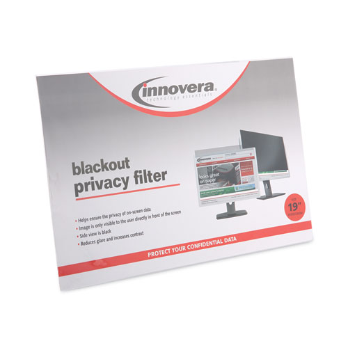 Picture of Blackout Privacy Filter for 19" Widescreen Flat Panel Monitor, 16:10 Aspect Ratio