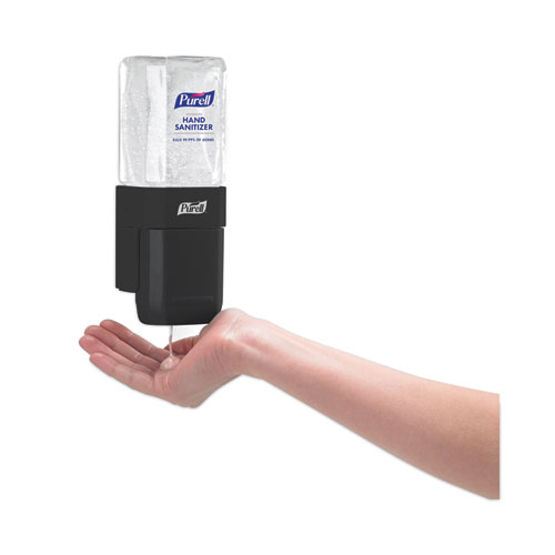 Picture of ES1 Hand Sanitizer Dispenser Starter Kit, 450 mL, 3.12 x 5.88 x 5.81, Graphite, 6/Carton