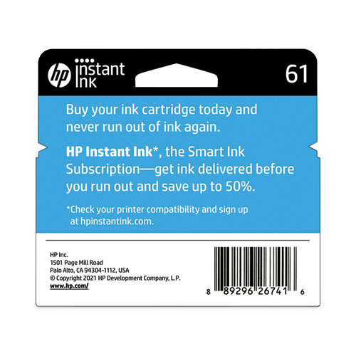 Picture of HP 61, (CH561WN) Black Original Ink Cartridge