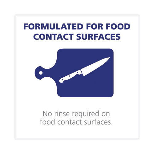 Picture of Foodservice Surface Sanitizer3, Fragrance Free, 32 oz Bottle with Spray Trigger Attached, 6/Carton