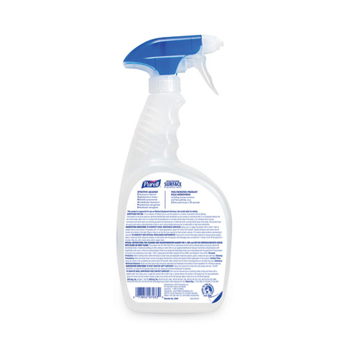 Picture of Healthcare Surface Disinfectant, Fragrance Free, 32 oz Spray Bottle, 6/Carton