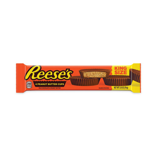 Picture of King Size Peanut Butter Cups, 2.8 oz Bar, 24 Bars/Carton