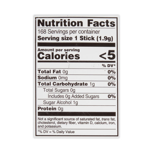 Picture of Sugar-Free Gum, Wintergreen, 14 Sticks/Pack, 12 Packs/Carton