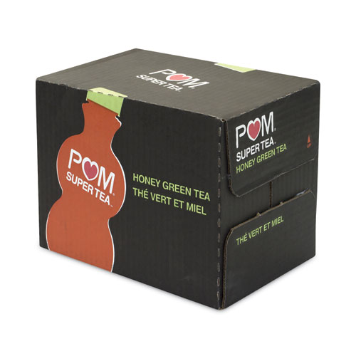 Picture of Antioxidant Super Tea, Pomegranate Honey Green Tea, 12 oz Bottles, 6/Carton