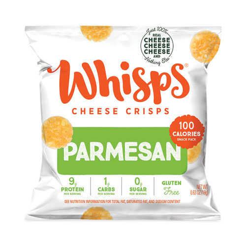 Picture of Parmesan Cheese Crisps, 0.63 oz Bag, 28/Carton, Ships in 1-3 Business Days