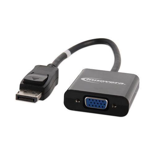 Picture of DisplayPort to VGA Adapter, 0.65 ft, Black