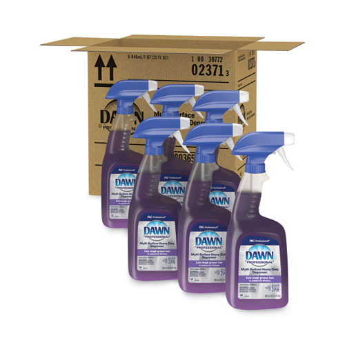 Picture of Multi-Surface Heavy Duty Degreaser, Fresh Scent, 32 oz Spray Bottle, 6/Carton