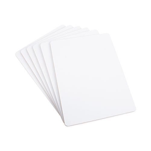 Picture of Lap/Learning Dry-Erase Board, 11.75" x 8.75", White Surface, 6/Pack