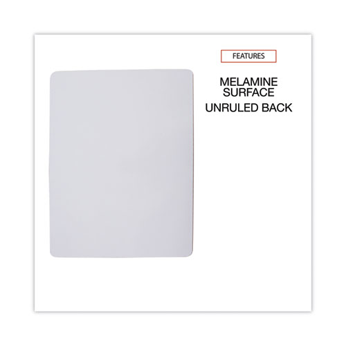 Picture of Lap/Learning Dry-Erase Board, 11.75" x 8.75", White Surface, 6/Pack