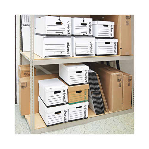 Picture of Heavy-Duty Storage Drawers, Legal Files, 17.25" x 25.5" x 11.5", White, 6/Carton