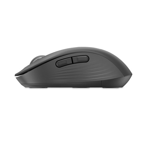 Picture of Signature M650 Wireless Mouse, Large, 2.4 GHz Frequency, 33 ft Wireless Range, Right Hand Use, Graphite