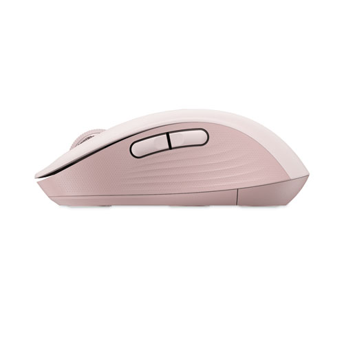 Picture of Signature M650 Wireless Mouse, Medium, 2.4 GHz Frequency, 33 ft Wireless Range, Right Hand Use, Rose