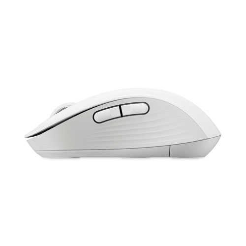 Picture of Signature M650 for Business Wireless Mouse, Large, 2.4 GHz Frequency, 33 ft Wireless Range, Right Hand Use, Off White