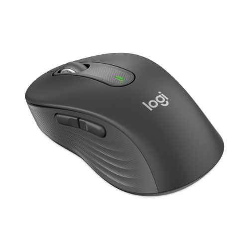 Picture of Signature M650 for Business Wireless Mouse, Medium, 2.4 GHz Frequency, 33 ft Wireless Range, Right Hand Use, Graphite