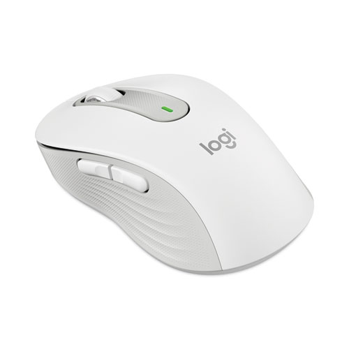 Picture of Signature M650 for Business Wireless Mouse, Medium, 2.4 GHz Frequency, 33 ft Wireless Range, Right Hand Use, Off White