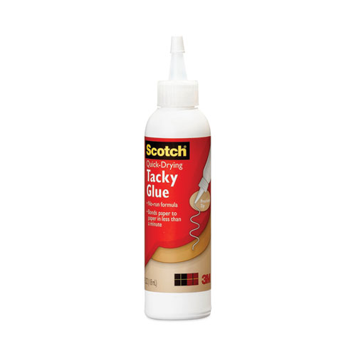 Picture of Quick-Drying Tacky Glue, 4 oz, Dries Clear