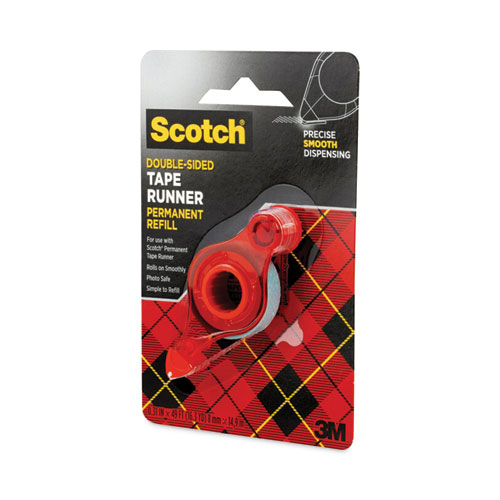 Picture of Refill for the Redesigned Scotch 6055 Tape Runner Dispenser, 0.31" x 49 ft, Dries Clear