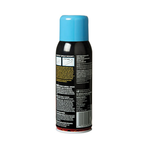 Picture of Spray Mount Repositionable Adhesive, 10.25 oz, Dries Clear