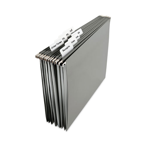 Picture of Angled Color Bar Tabs, 1/5-Cut, White, 2" Wide, 50/Pack