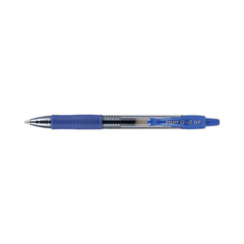 Picture of G2 Premium Gel Pen Convenience Pack, Retractable, Bold 1 mm, Blue Ink, Smoke/Blue Barrel, 36/Pack