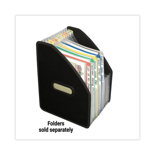 Picture of Vertical Expanding File, 10" Expansion, 13 Sections, 1/12-Cut Tabs, Letter Size, Black