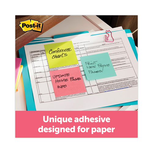 Picture of Original Cubes, 3" x 3", Blue Wave Collection, 470 Sheets/Cube