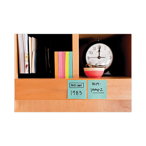 Picture of Original Cubes, 3" x 3", Blue Wave Collection, 470 Sheets/Cube