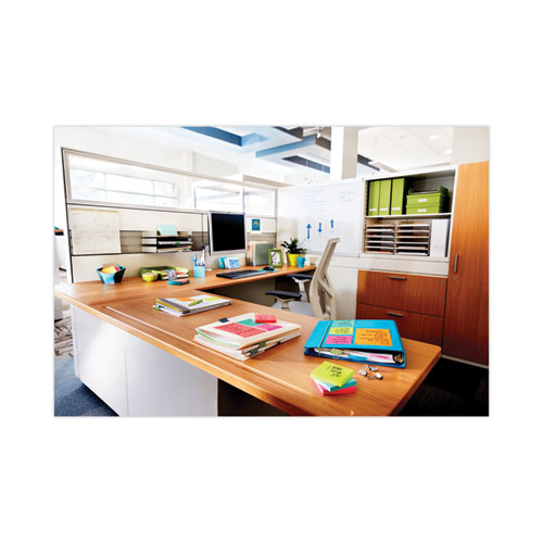 Picture of Original Cubes, 3" x 3", Blue Wave Collection, 470 Sheets/Cube