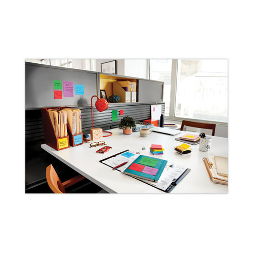 Picture of Pop-up 3 x 3 Note Refill, 3" x 3", Playful Primaries Collection Colors, 90 Sheets/Pad, 6 Pads/Pack