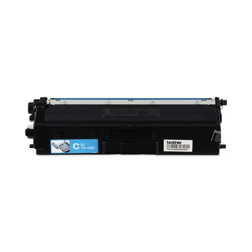 Picture of TN436C Super High-Yield Toner, 6,500 Page-Yield, Cyan