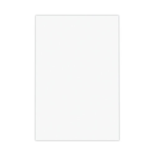 Picture of Loose White Memo Sheets, 4 x 6, Unruled, Plain White, 500/Pack